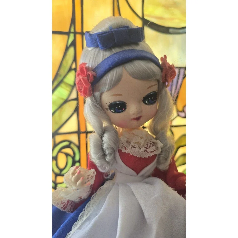Vintage 1977 Bradley Doll Patriotic Dress Southern Belle Collectible 13